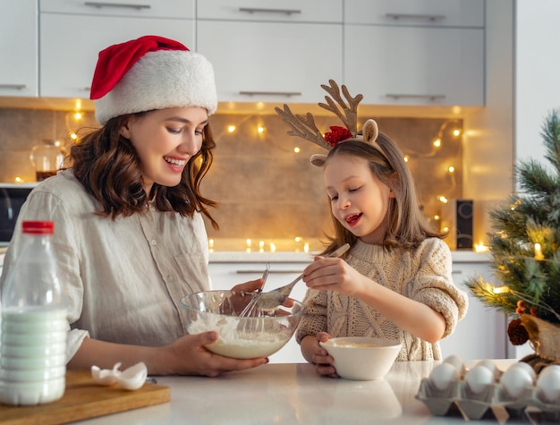 Cozinhar biscoitos de Natal