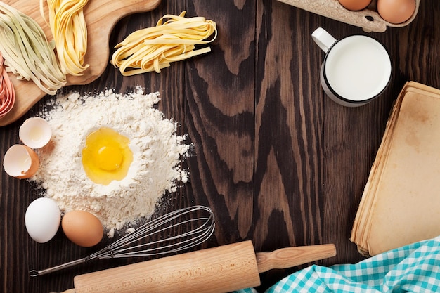 Cozinhar macarrão caseiro