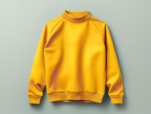 Foto cozy sweatshirt mockup para ropa casual y deportiva generada por la ia