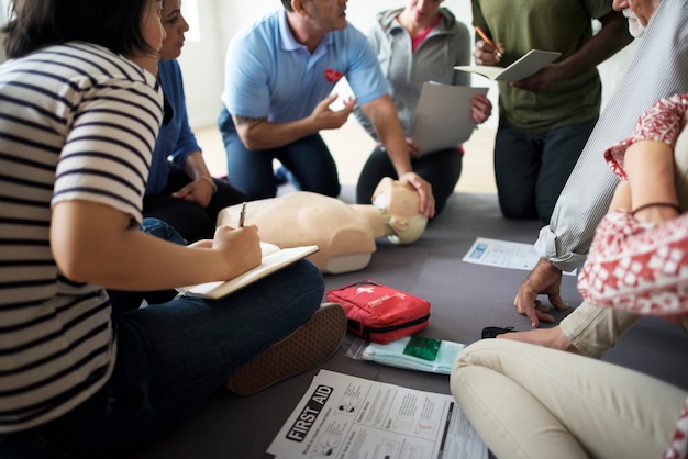 CPR Erste-Hilfe-Trainingskonzept