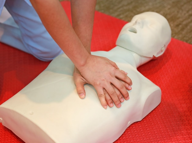CPR-Trainingsmedizinisches Verfahren