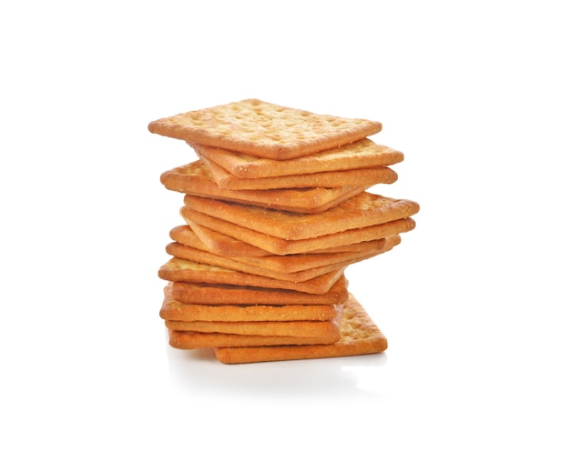Cracker isolado em branco