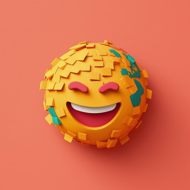 Crafting Emotions 3D Paper Cut Artwork Celebrar el Día Mundial de los Emojis (en inglés)