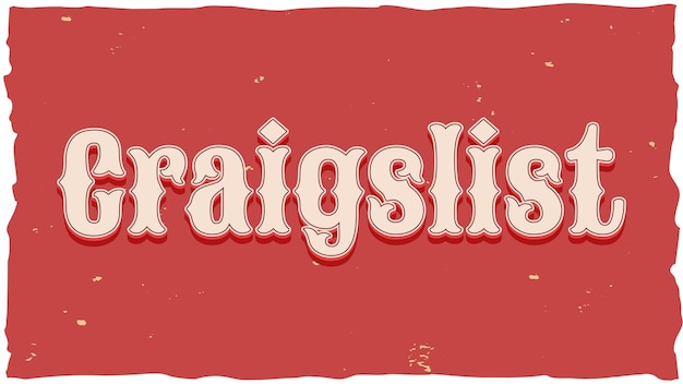 Craigslist-Vintage-Text