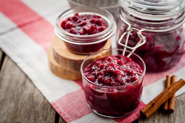 Cranberry-Zimt-Sauce