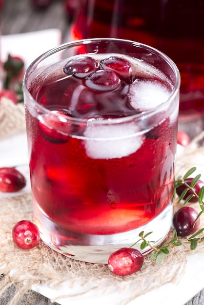 Cranberrysaft