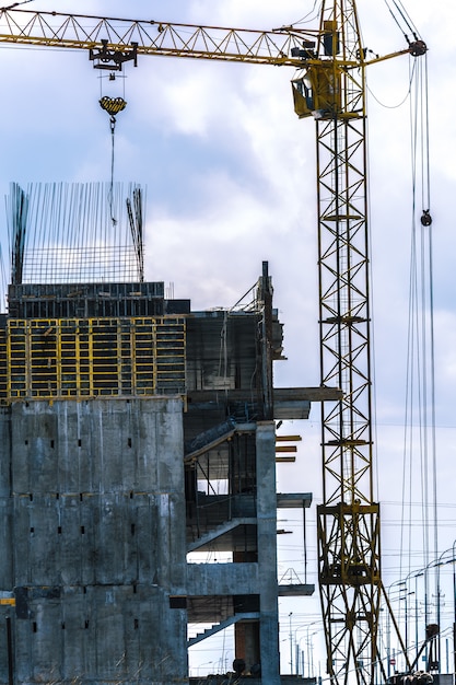 Crane constrói uma casa