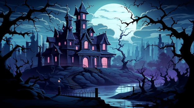 crânio de halloween fundo de halloween abóbora