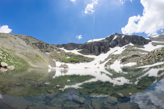 Crater Lake Sky and Reflection, Giresun - Turquía