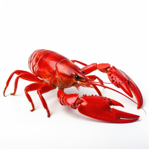 Craylet Crayfish jovem isolado IA generativa