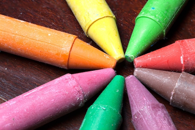 Foto crayon sticks