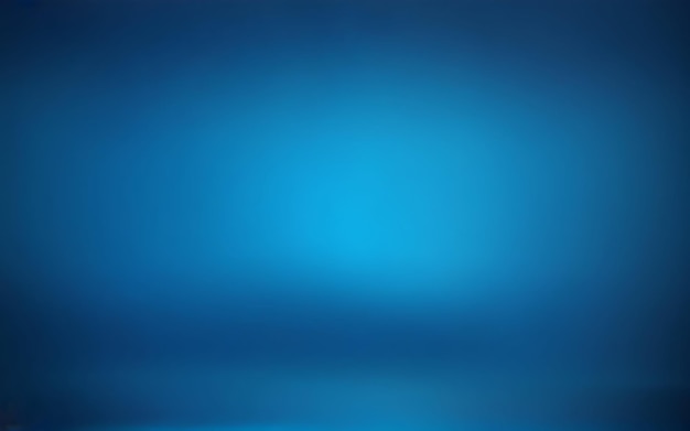 Creación de un fondo azul con gradiente abstracto de elegancia oscura suave enmarcado por el estandarte del estudio