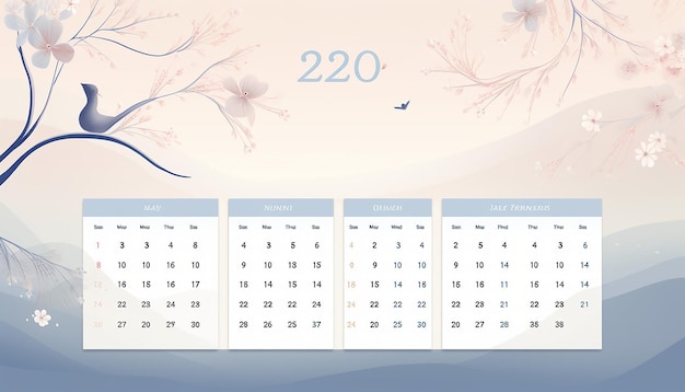 Crear un calendario visualmente impresionante para el 2024