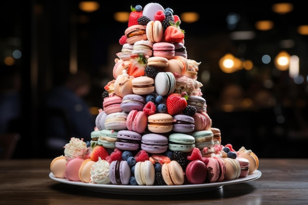 Creative Generative AI für den Macaron Tower