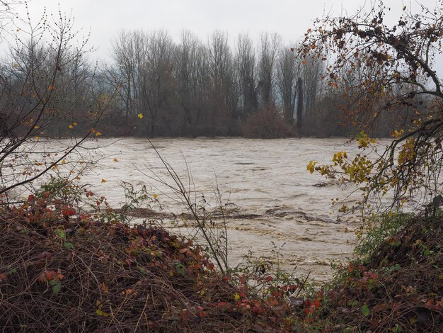 Crecida del río Po en Turín