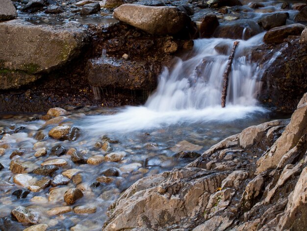 Creek en Zapata Falls, Colorado.