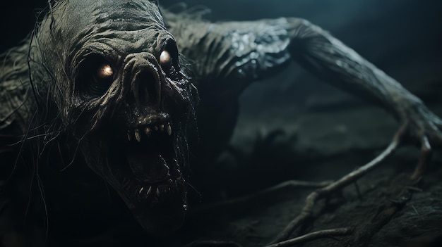 Creepy Monster in Unreal Engine Atmospheric Actionpacked Caninecore