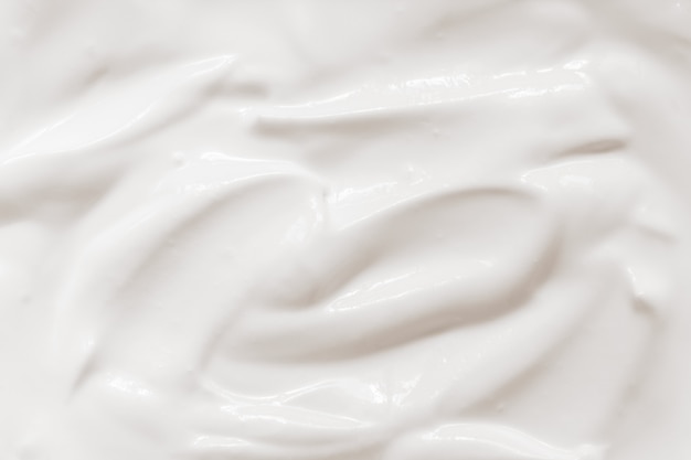 Crema agria, textura de yogurt