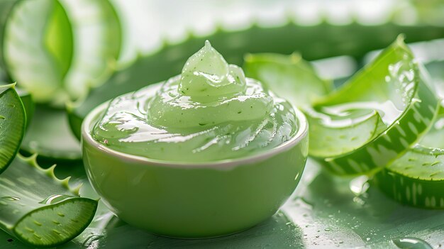 Crema para el cuerpo de aloe vera calmante