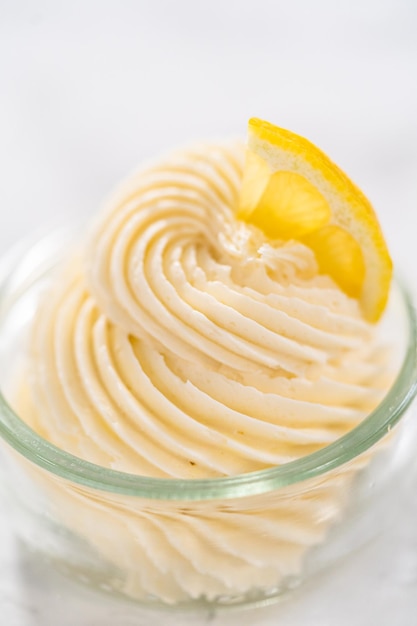 Crema de mantequilla de limón