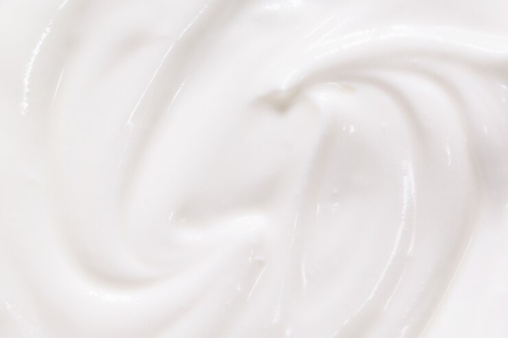 Crema, textura de yogurt