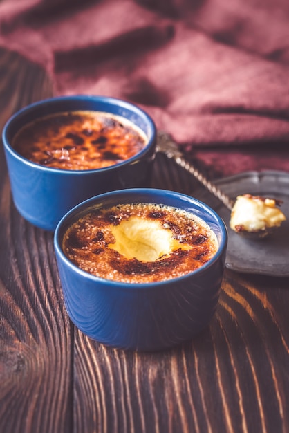 Creme brulée nos potes