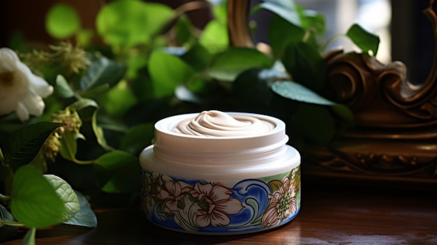 creme facial cosméticos femininos naturais