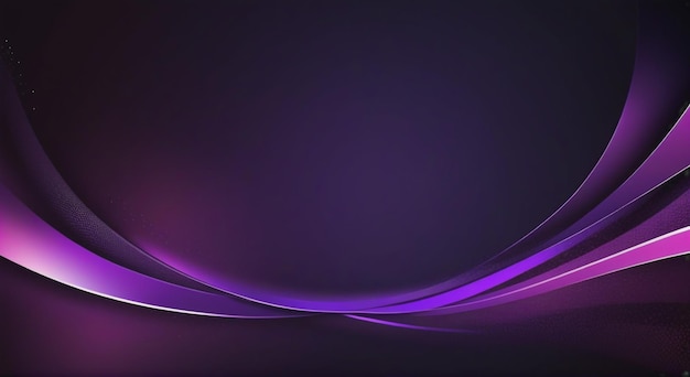 Crepúsculo luminoso Púrpura oscuro Tecnología abstracta Fondo Ilustración de stock