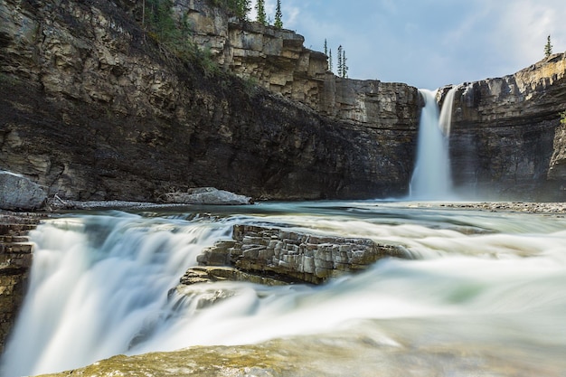 Crescent falls hermosa alberta canadá