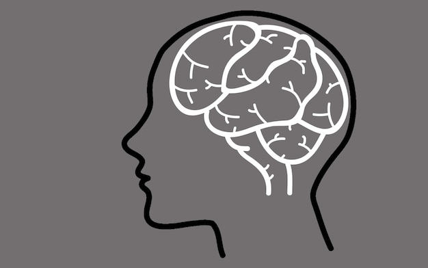 Crescimento criativo melhor função cerebral e a ideia de melhorar a memória crescimento criativo Conceitos de saúde e ideias de negócios