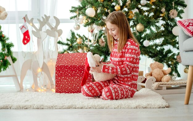 Criança na época do natal