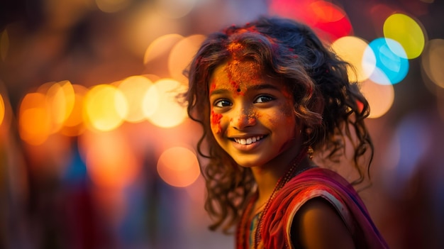 Crianças indianas irmão e irmã celebram Diwali Raksha Bandhan Bhai Dooj com um grande presente b