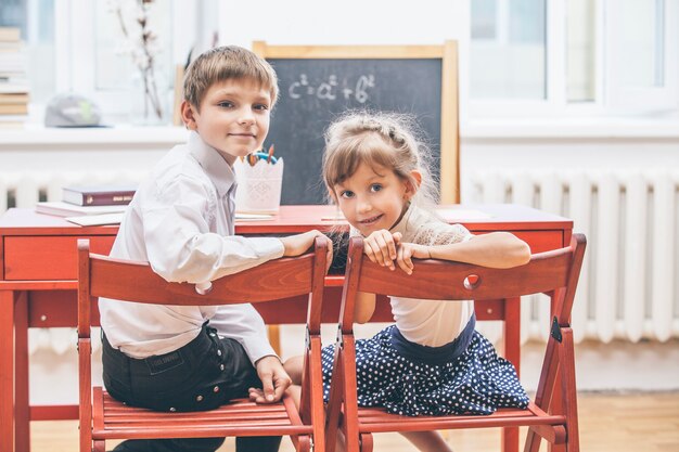 Crianças na escola