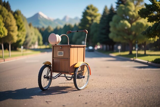 Crianças triciclo brinquedo bicicleta papel de parede fundo infância feliz tempo fotografia obras