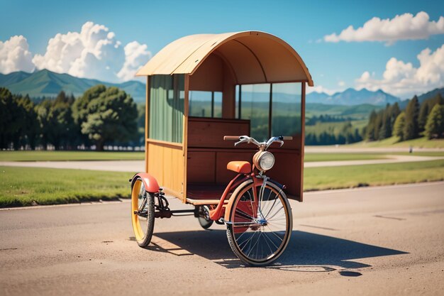 Crianças triciclo brinquedo bicicleta papel de parede fundo infância tempo feliz fotografia obras