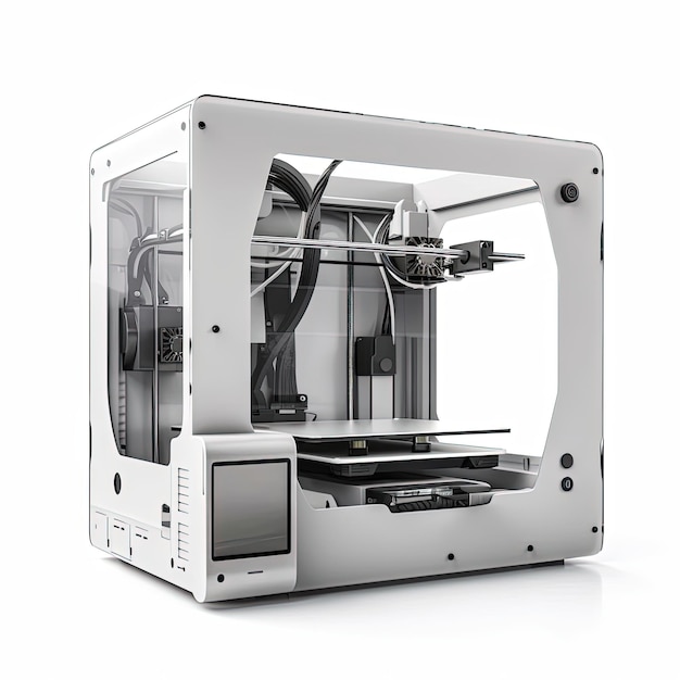 Criando o futuro Inovando com tecnologia de impressão 3D IA generativa