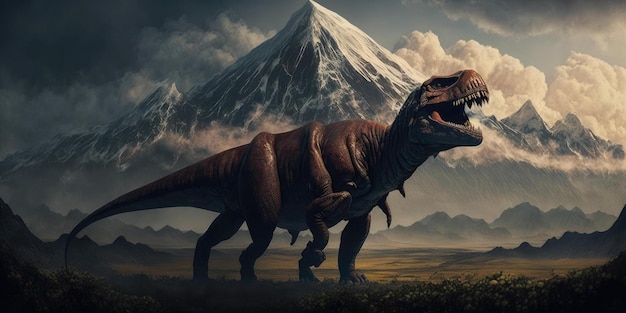 4K] Tiranossauro Rex, Dança Juntos