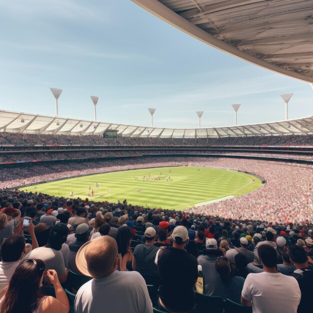 Foto cricketstadion schöner hintergrund