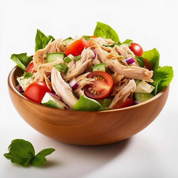 Foto crocantes e coloridas a arte de preparar saladas deliciosas