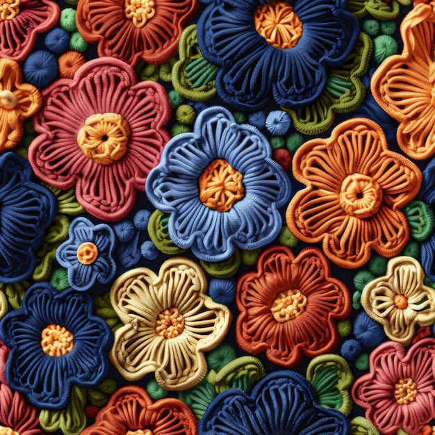 Crochet patrón sin costura tejer fondo sin fin azulejos de tejer hechos a mano viejos