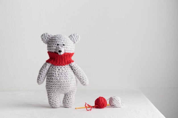 Crochet tejer lindo oso de peluche