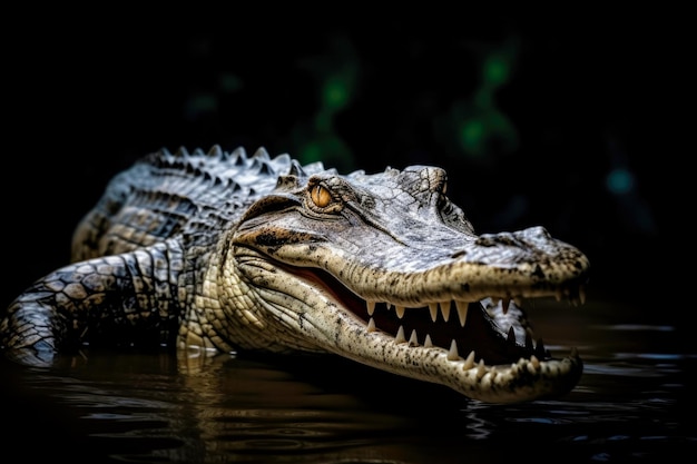 Crocodilo do Nilo no habitat