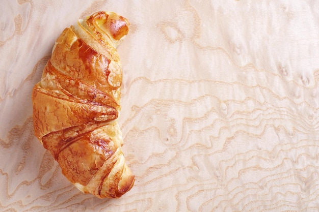 Croissant acabado de cozer