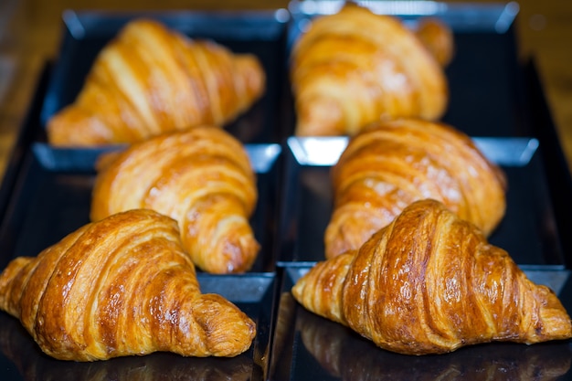 Croissant Brot, Gebäck Dessert