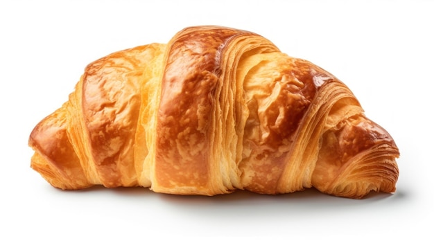 Un croissant con un croissant encima