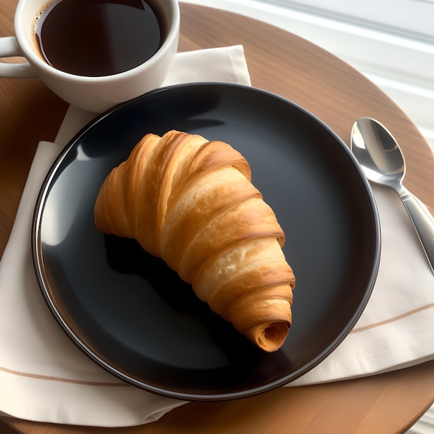 croissant desayuno