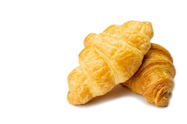 Croissant isoliert