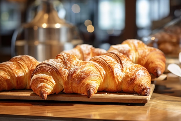 croissant de línea buffet