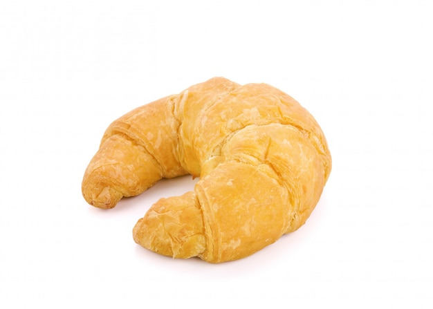 Foto croissant recién hecho