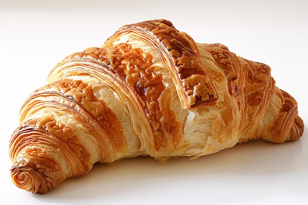 Croissant recién horneado